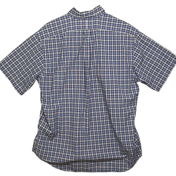 Ralph Lauren Blake Blue Plaid Button Down Shirt - Men's L - Picture 4 of 8